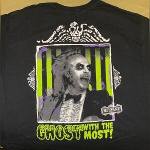 Beetlejuice Black T-shirt Large